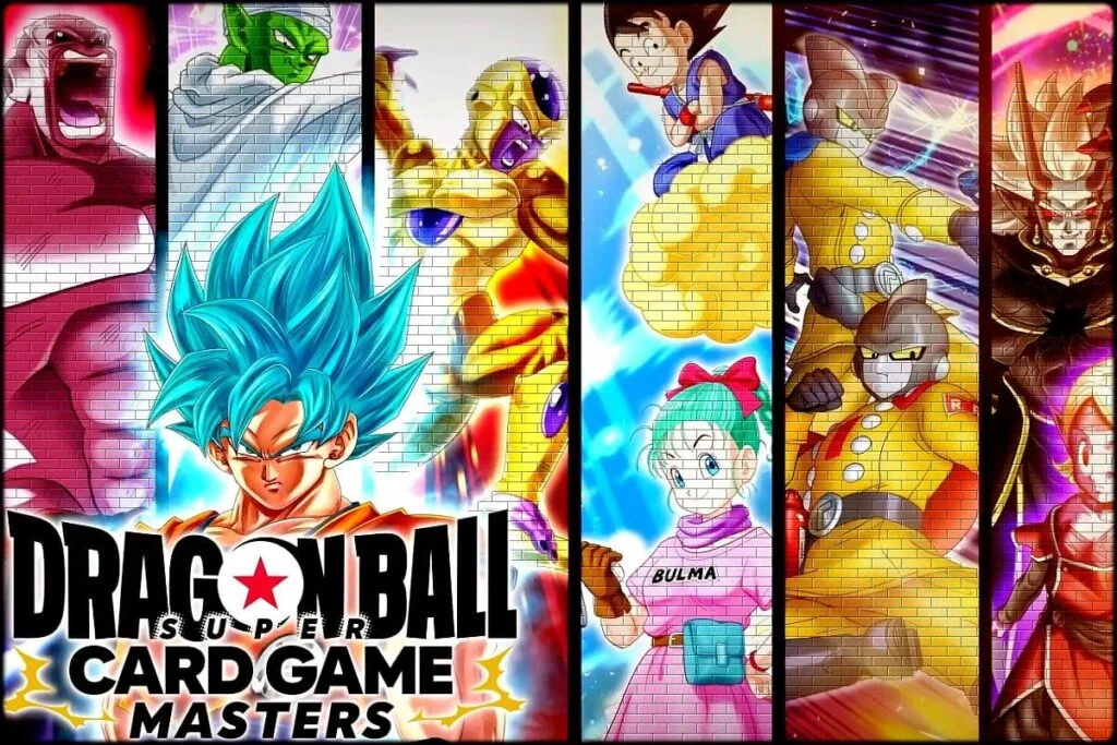 Plusieurs personnages de Dragon Ball Masters